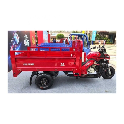 200cc 가솔린 엔진 성인 3륜 화물 덤프 트럭 오픈 바디 타입의 삼륜구동
