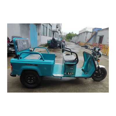 앞 드럼 후방 드럼 브레이크 시스템 전기 트라이사이클 1000W 25° 등급 능력